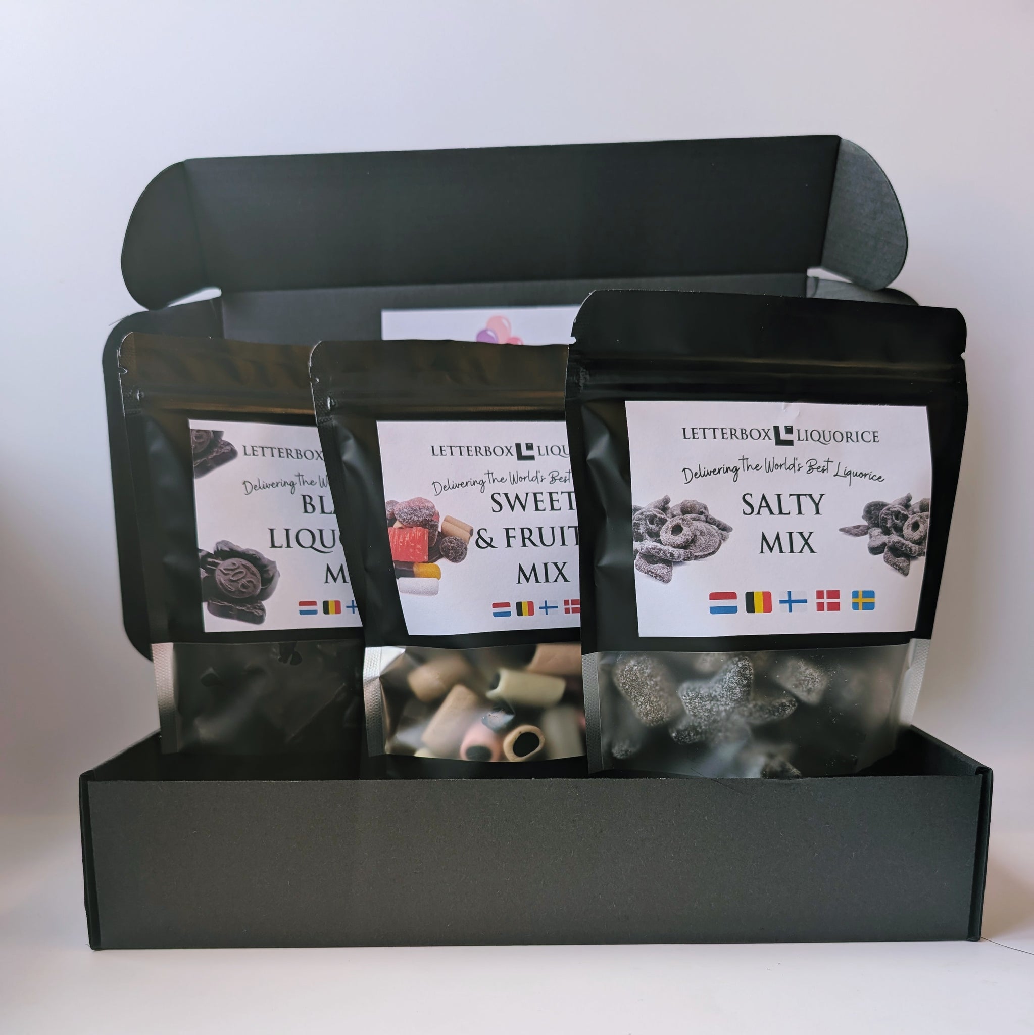 Father's Day Liquorice Taster Gift Box - Free Personalisation