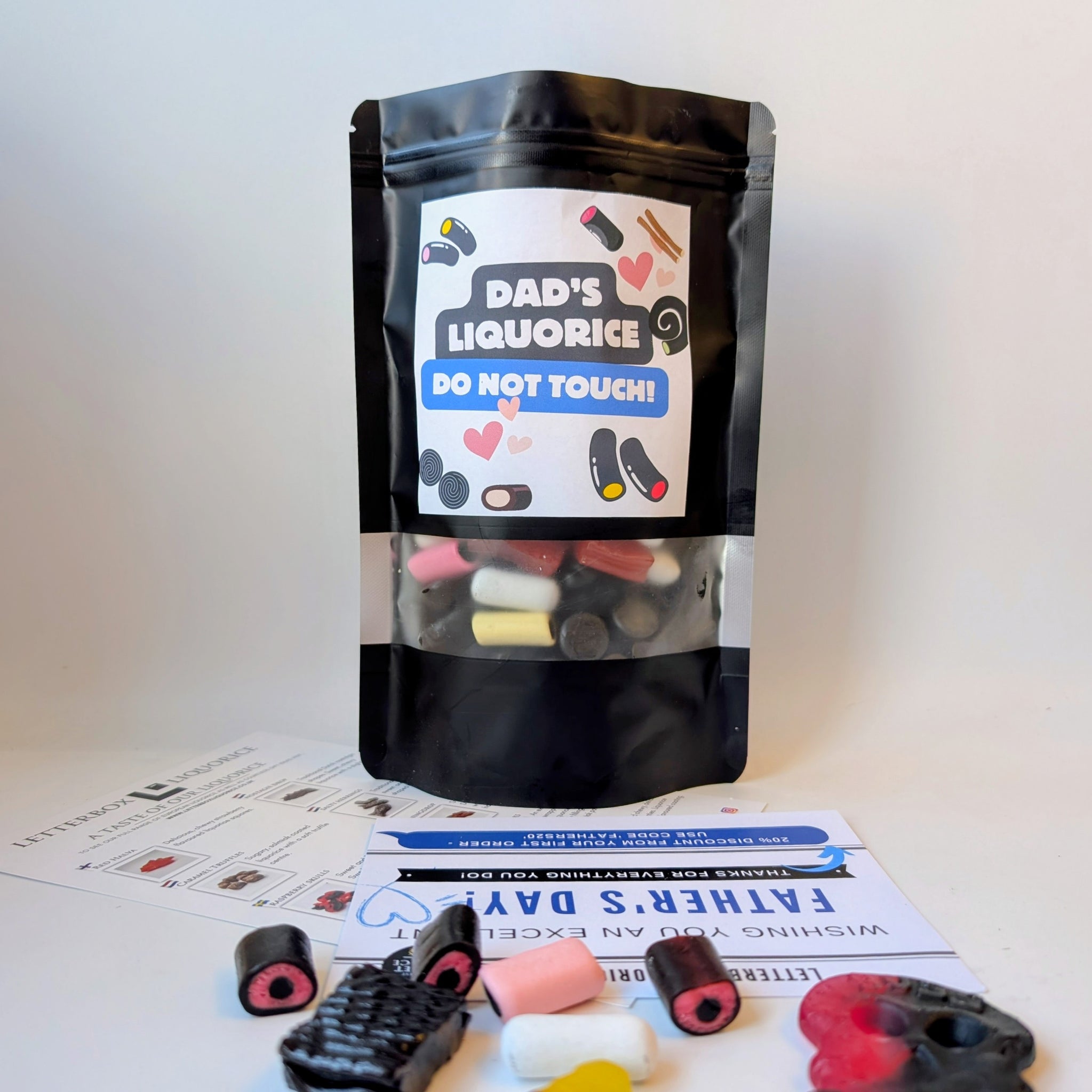 Fathers Day - 500g Liquorice - Personalised