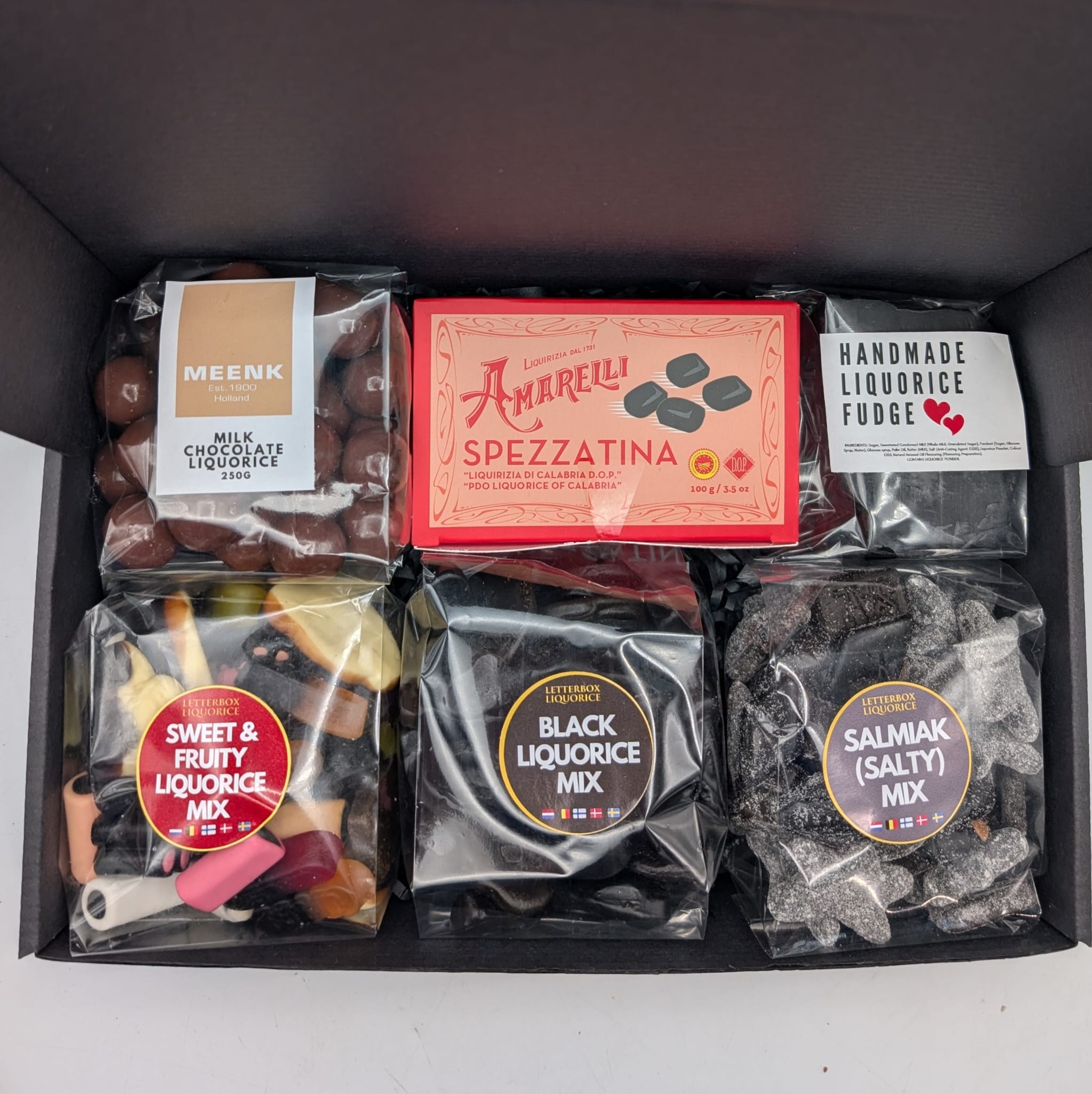 The Liquorice Lux box