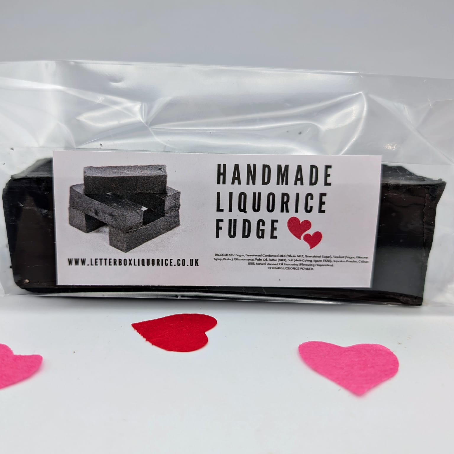 Handmade Liquorice Fudge - Whole Bar