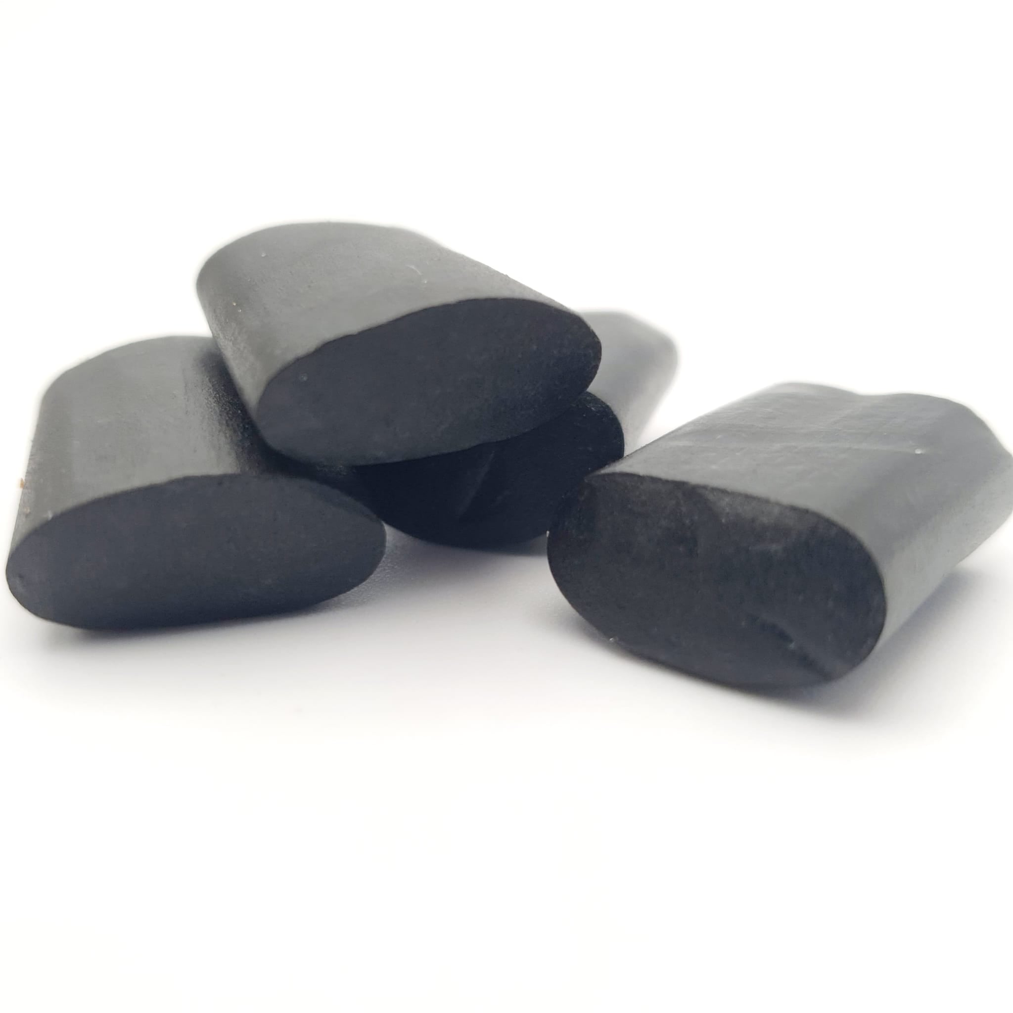 Jujubes Salty Black Liquorice - Gelatine Free