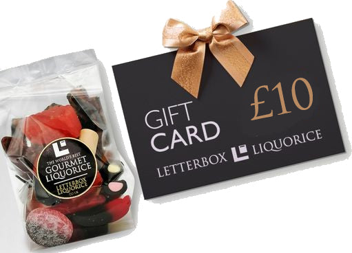 LETTERBOX LIQUORICE E-GIFT CARDS